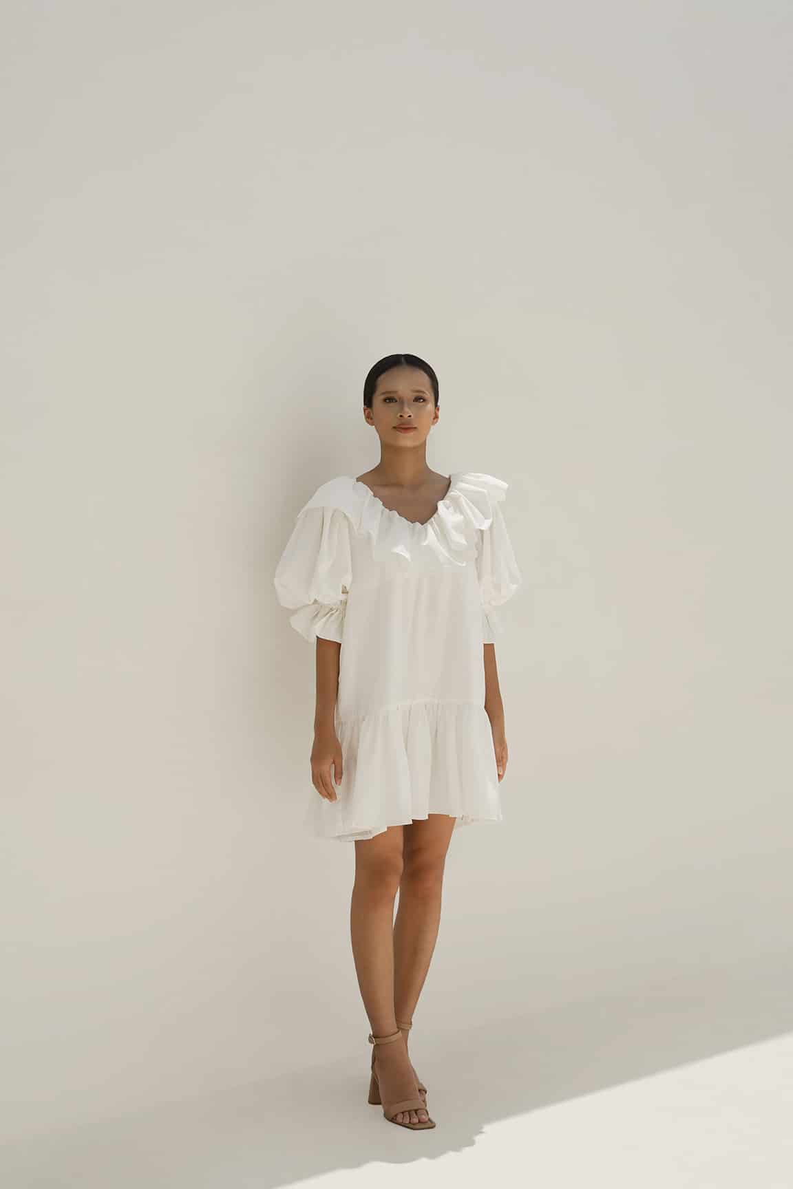 Defect – Malika Dress White
