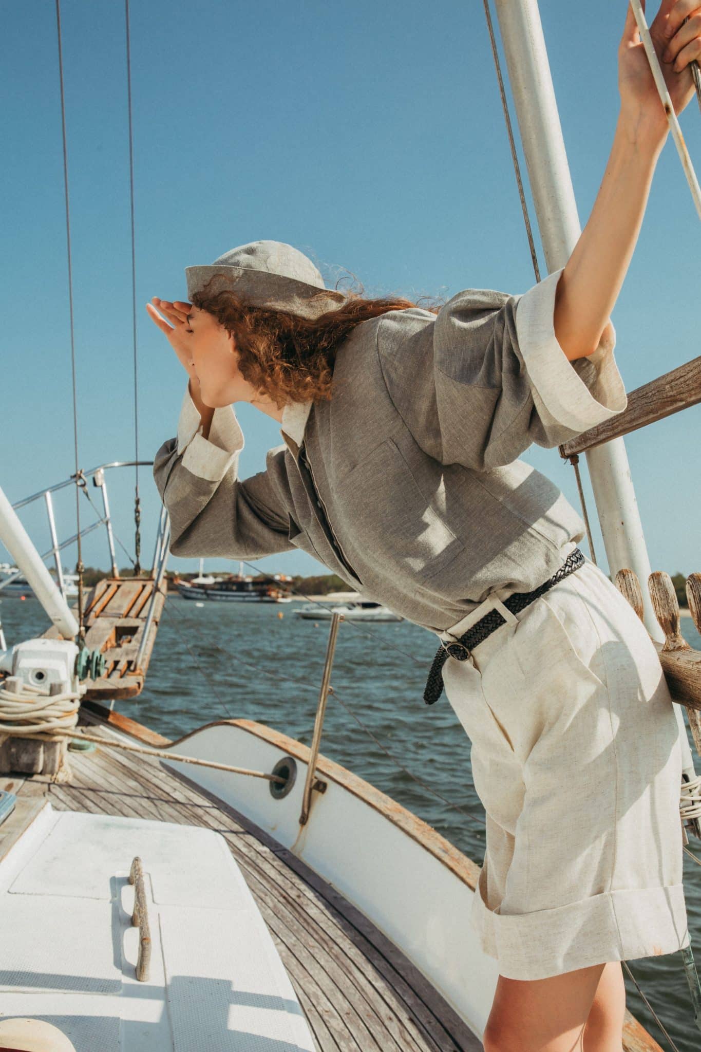 Yara Linen Short Pants