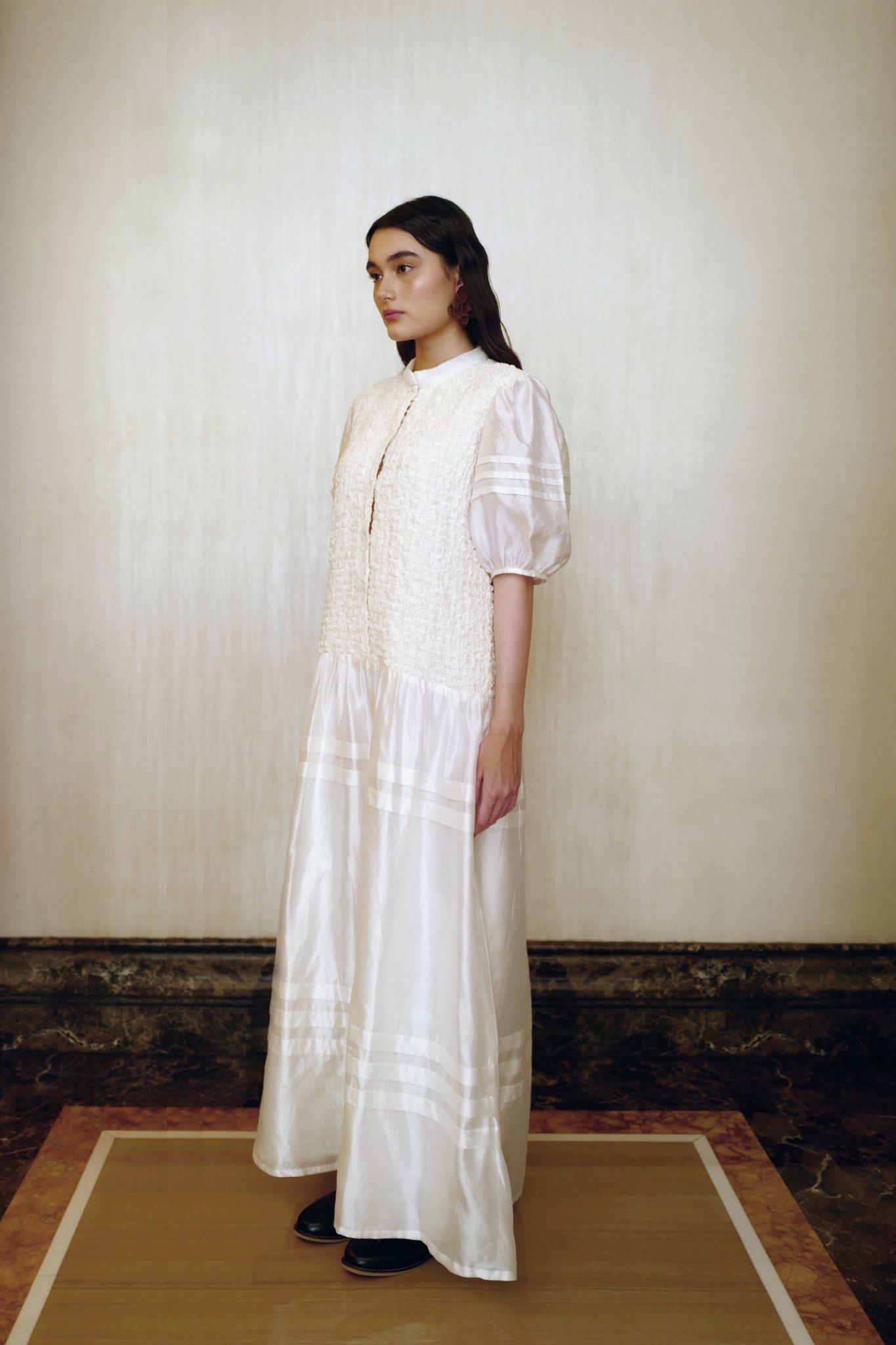 Alaya Dress in Ivory